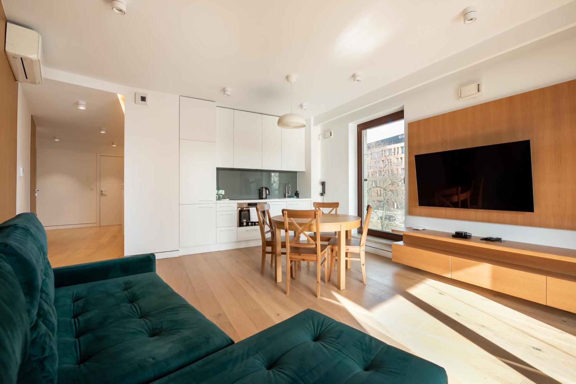 Solec Cristal Home Apartment Varşovia Exterior foto